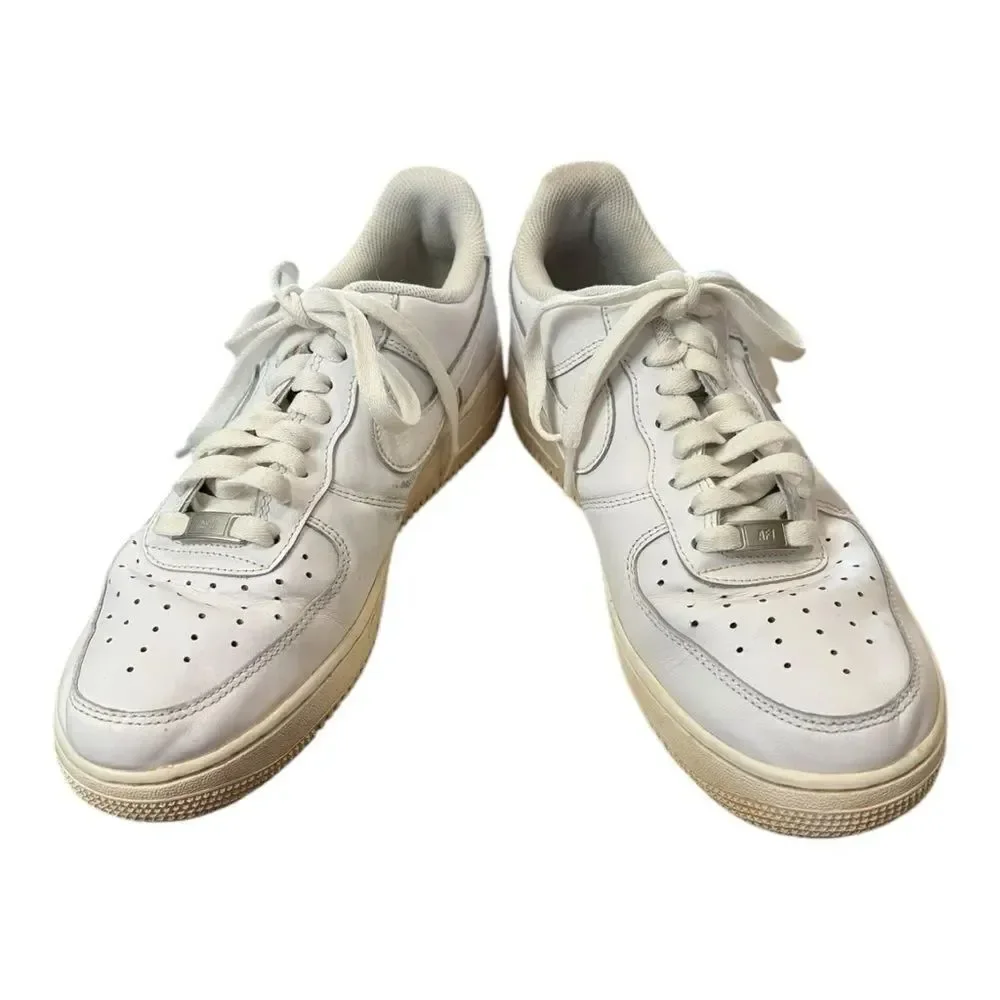 Nike Air Force 1 '07 Men's White Tennis Shoes Sneakers 9